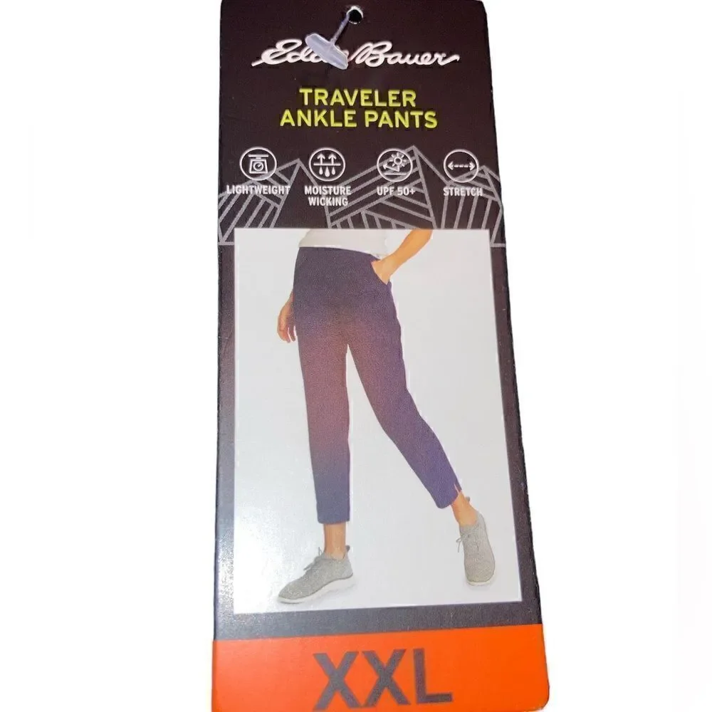 Eddie Bauer Pants Women's Traveler Ankle Pants Woman’s Size XXL